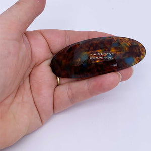 oval barrette hair clip frenelle