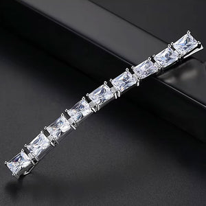 Silver Crystal Hair Clip buy online nz