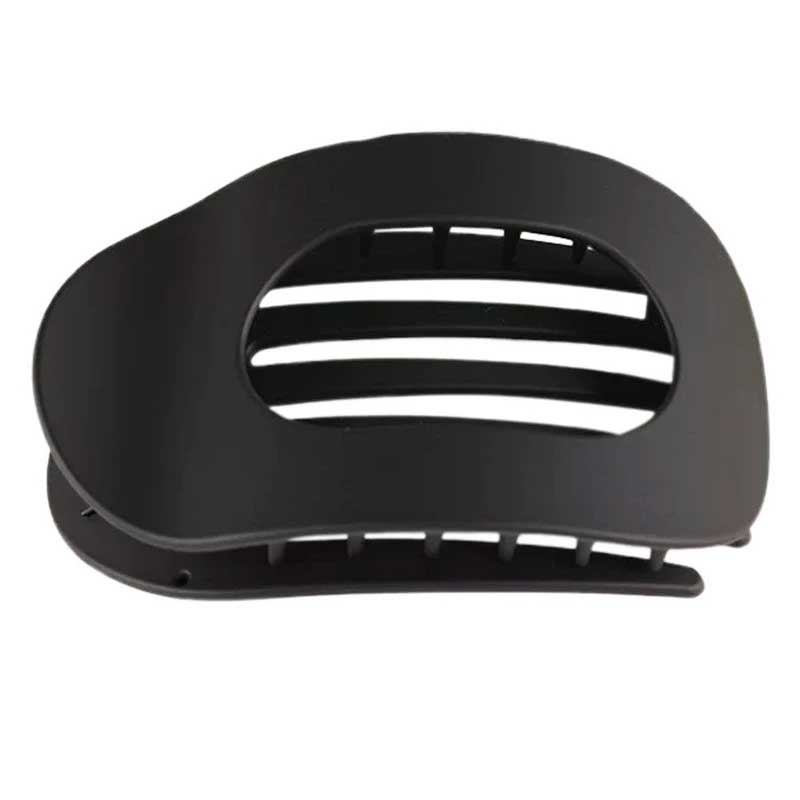 black flat hair clip