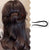 Long Resin Hair Fork "Nayla" (Black)