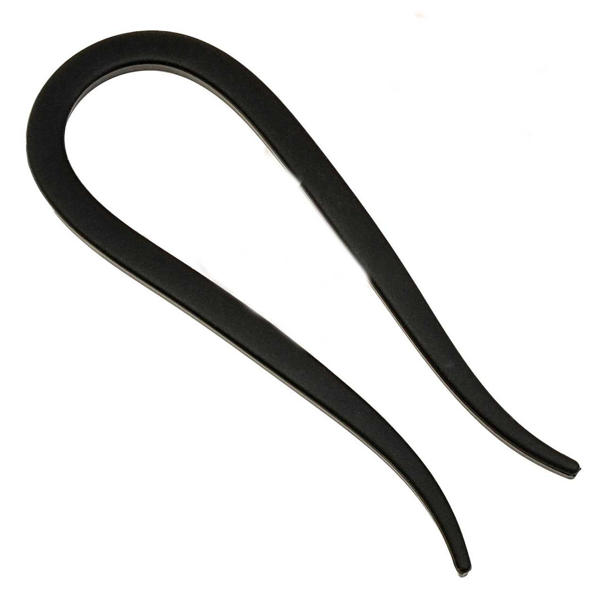 Long Resin Hair Fork "Nayla" (Black)