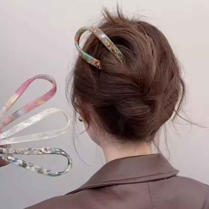 green large hair fork frenelle jewellery nz