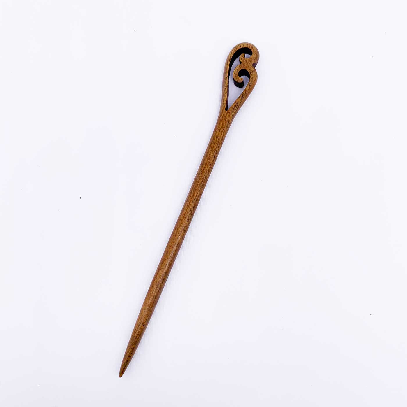 koru maori hair stick