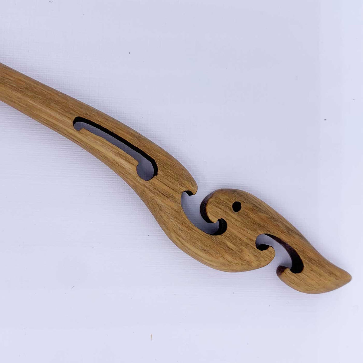 wooden wahine hair stick jewellery