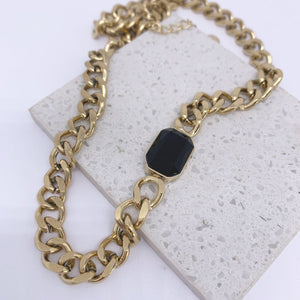 gold curb chain necklace buy online