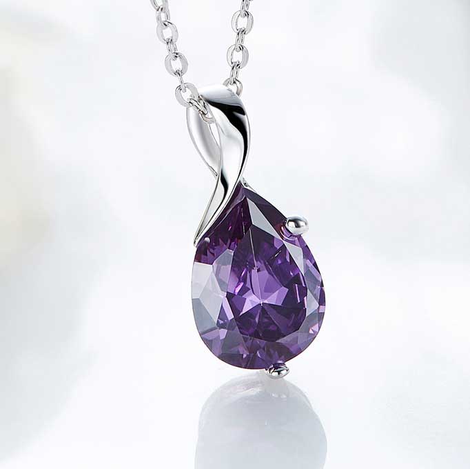 Sterling Amethyst 2024 Necklace