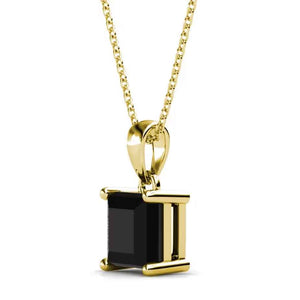 black crystal gold necklace frenelle