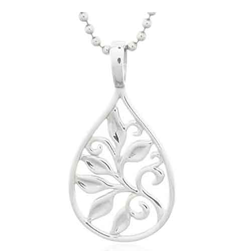925 Sterling Silver Pendant Necklace "Tipu"