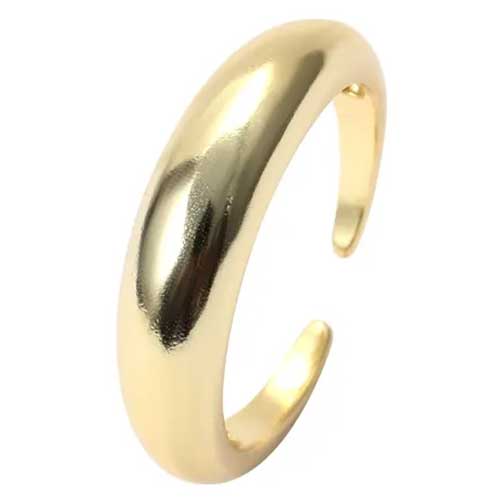 gold modern ring