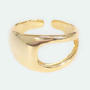 gold modern ring