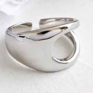 silver ring stylish