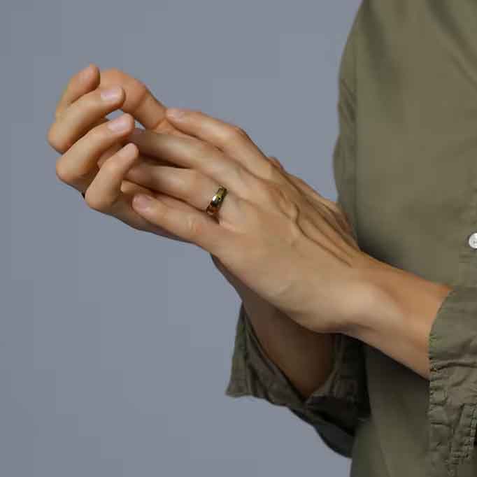 gold wedding ring bridal