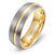 Tungsten carbide wedding ring