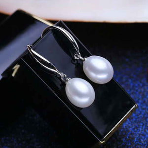 925 Sterling Silver White Pearl Jewellery Set "Addison"