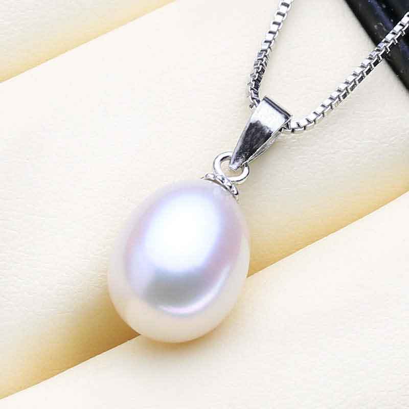925 Sterling Silver White Pearl Jewellery Set "Addison"