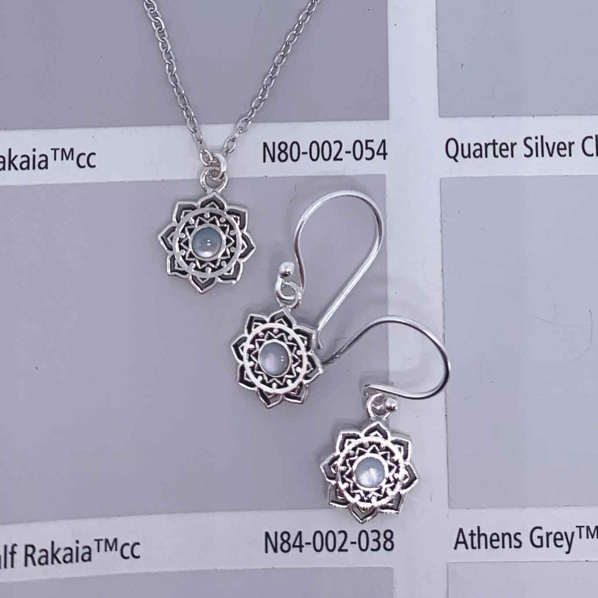 925 Sterling Silver Jewellery Set "Denelle"