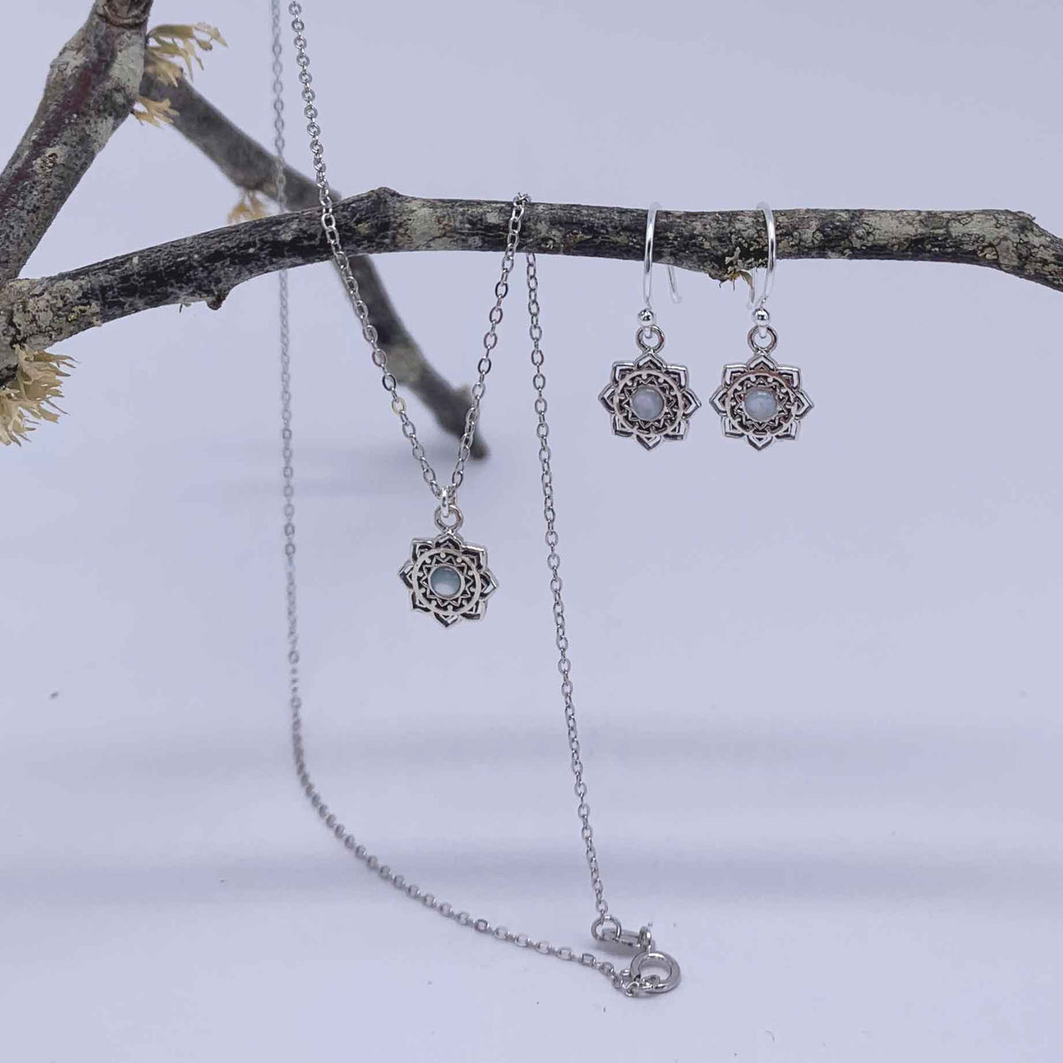 925 Sterling Silver Jewellery Set "Denelle"