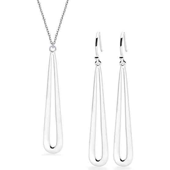 silver jewellery set