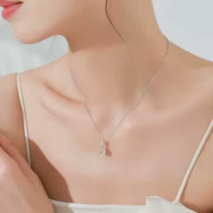 Silver Moonstone Jewellery Set "Lunatide"