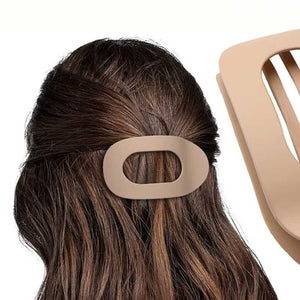 Flat Hair Clip "Mel" (Sand)