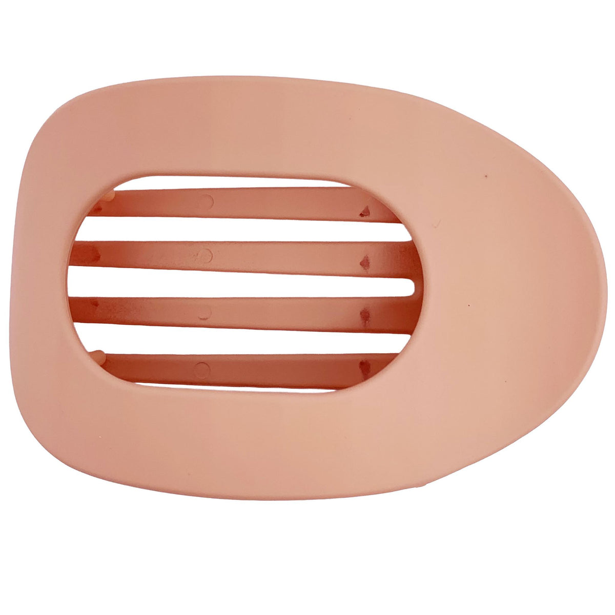 Flat Hair Clip "Mel" (Matt Coral)