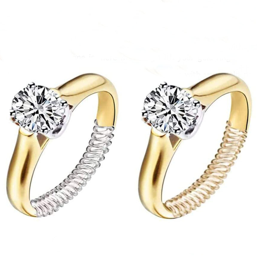 gold ring size reducer smaller