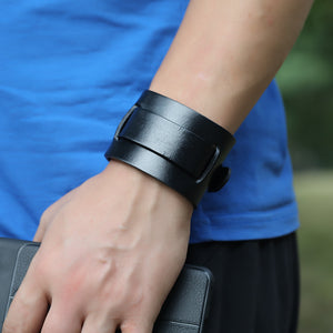 leather bucklet bracelet frenelle jewellery