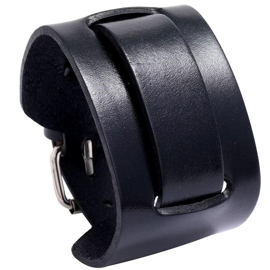 leather bucklet bracelet frenelle jewellery
