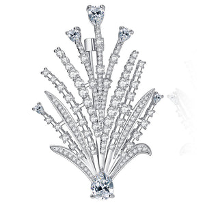 silver water spray brooch frenelle jewellery online auckland nz