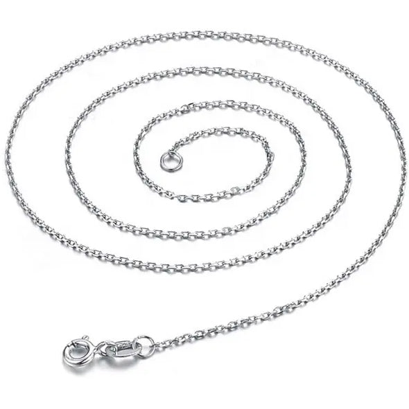 925 Sterling Silver Rolo Chain (Width 1mm) | FRENELLLE