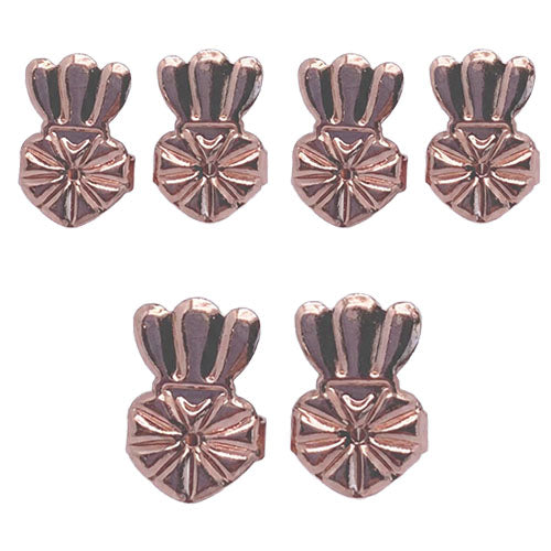 3 pairs crown earring back lifters frenelle jewellery