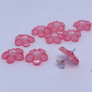 pink petal earring backs lifters frenelle online nz jewellery