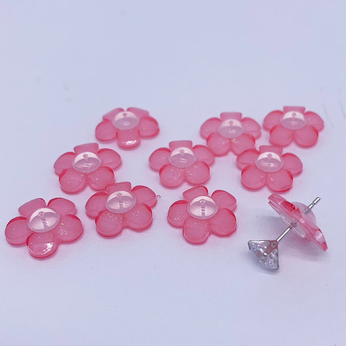 pink petal earring backs lifters frenelle online nz jewellery