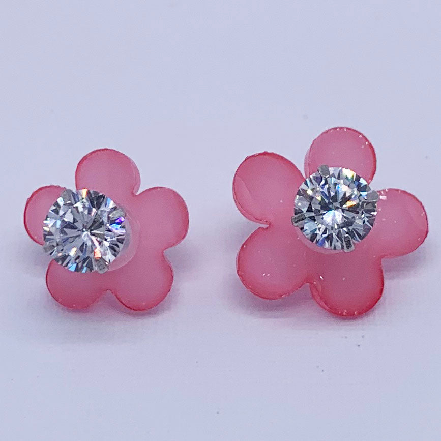 pink petal earring backs lifters frenelle online nz jewellery