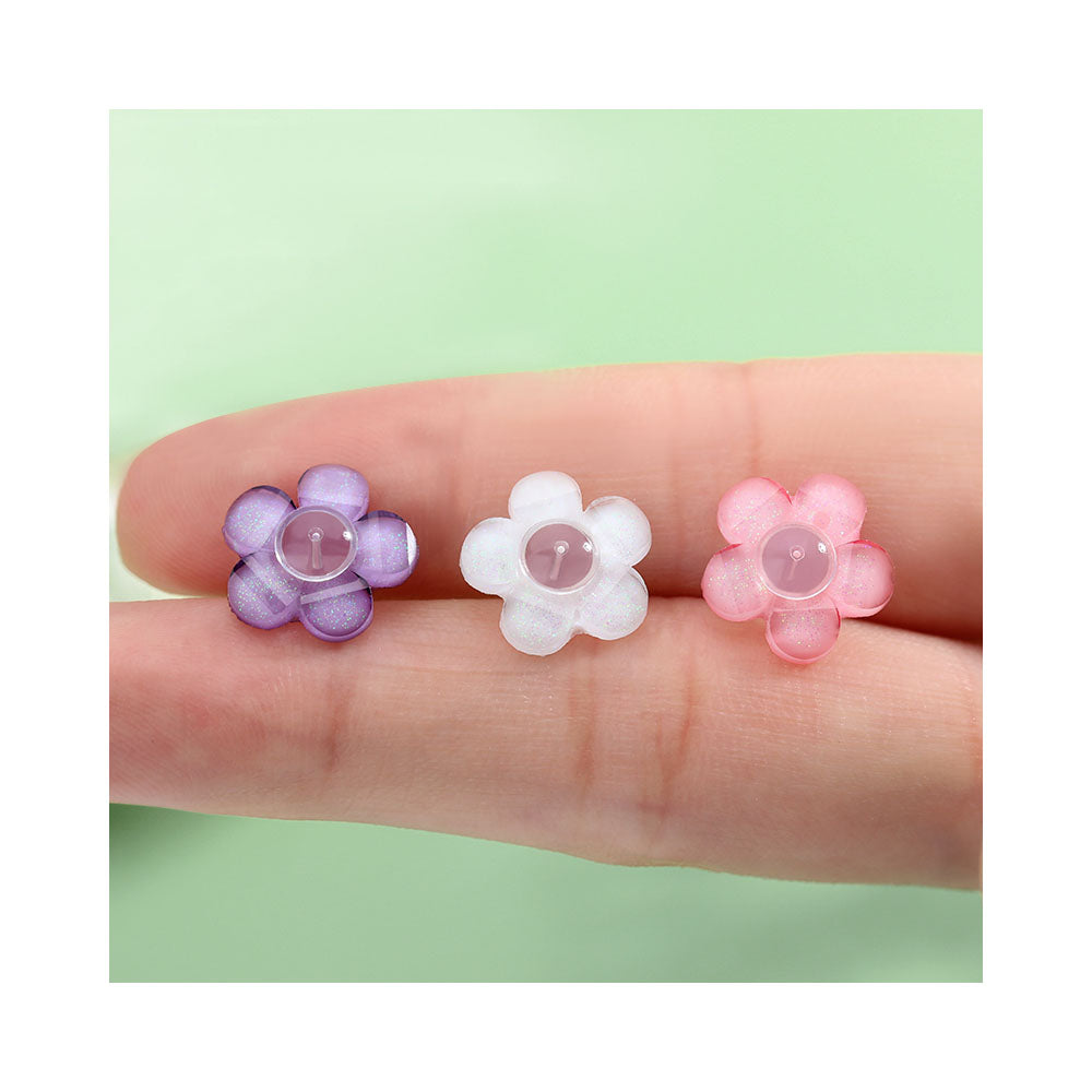 flower shape earring back frenelle jewellery