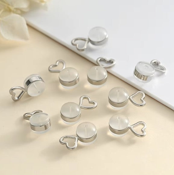 hamburger silver silicone lifter frenelle jewellery