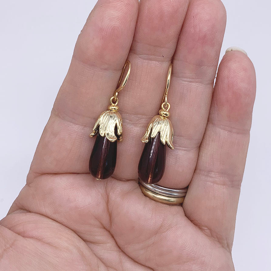 gold drop earrings frenelle jewellery online auckland nz