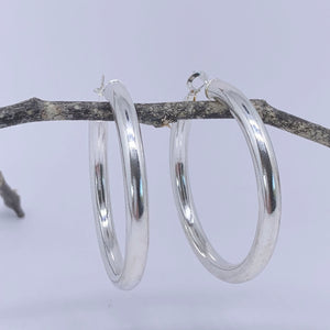 large silver hoops frenelle online auckland nz jewellery