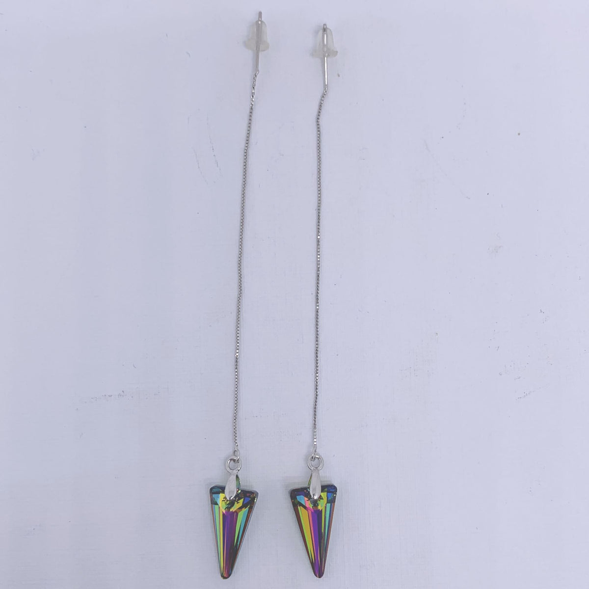 swarovski crystal earrings frenelle jewellery