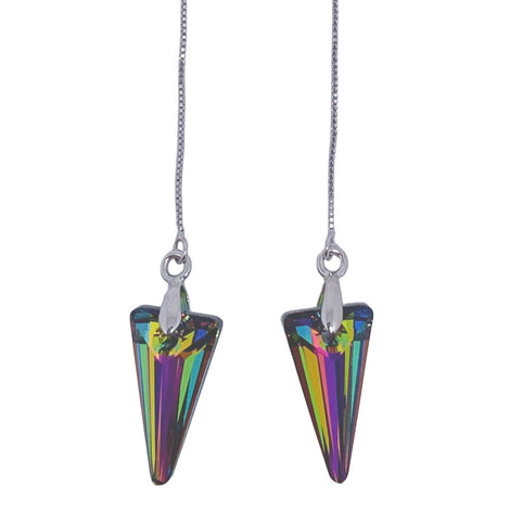 swarovski crystal earrings frenelle jewellery