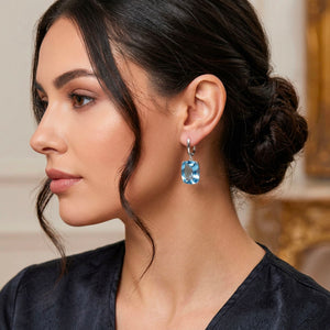 blue mystic quartz earrings frenelle jewellery