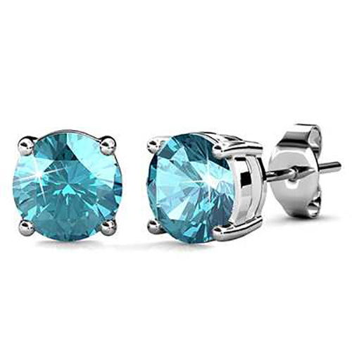silver stud earrings