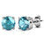 silver stud earrings