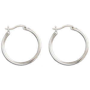 925 Sterling Silver Hoop Earrings "Sydney"