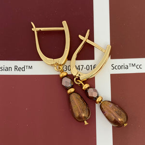 gold huggie earrings jewellery frenelle