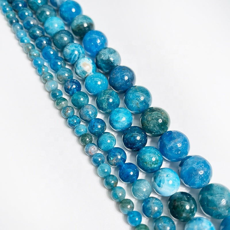 Apatite Gloss Gemstone Beads (4mm)