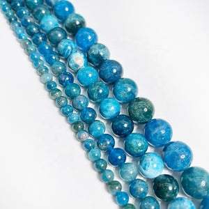 Apatite Gloss Gemstone Beads (8mm)