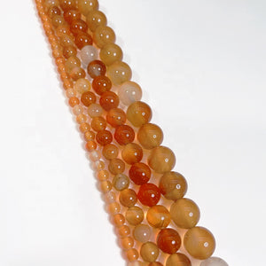 Carnelian Gemstone Beads (4mm)
