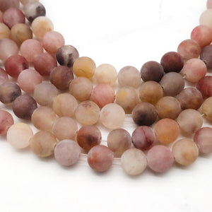 Berry Quartz Gemstone Beads (12mm)