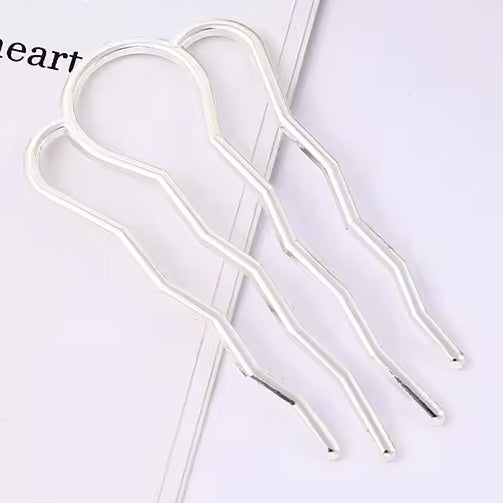 Silver Hair Comb "Emily"